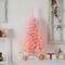 3ft. Pre-Lit Pink Artificial Christmas Tree, Warm White LED Lights